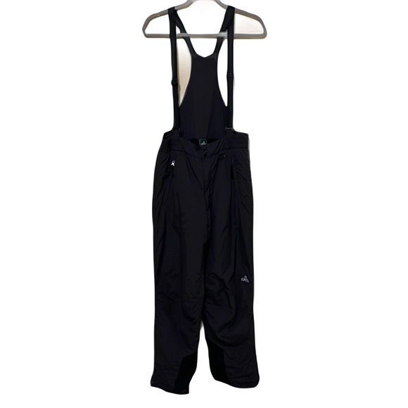 Eastern Mountain Sports Other - Eastern Mountain Sports Snow Pants Men’s M Black Nylon Bib Snowboard Ski